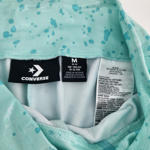 Converse New Without Tags Girl  Leggings Size M - Picture 2 of 3